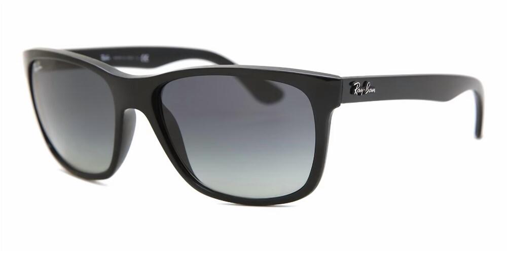 NEW RAY BAN men's rb4181 sunglasses in black